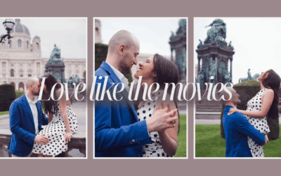 Love like the movies – Vienna couple photoshoot