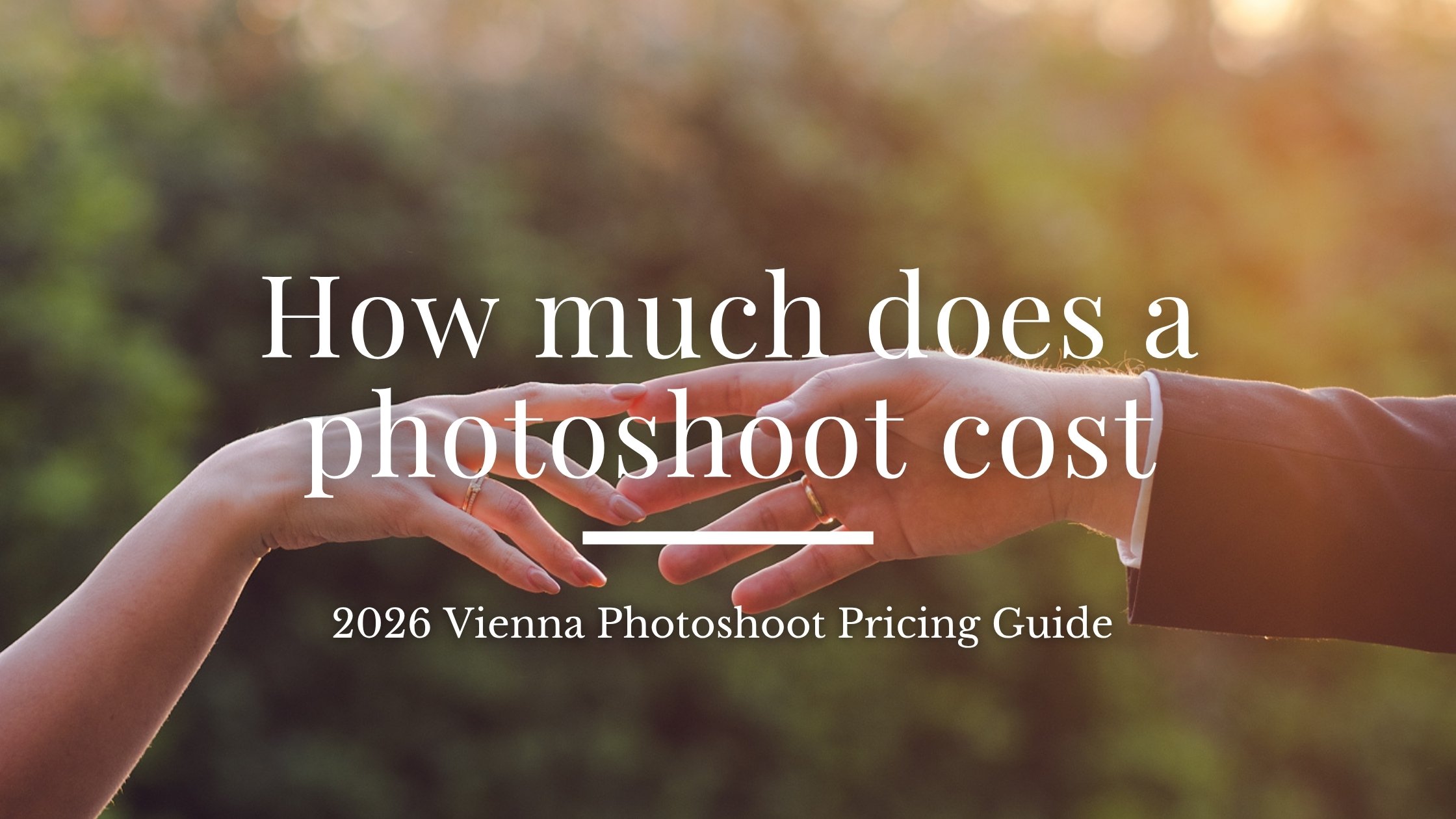 How Much Does a Vienna Photoshoot Cost? (2026 Guide)